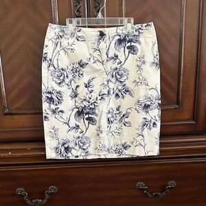 Floral Print Women's Skirt
